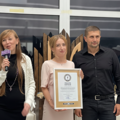 Украинка с рекордом Европы