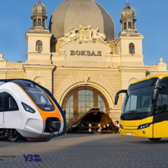 Автобуси Укрзалізниці на маршрутах