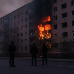 Airstrike on Kramatorsk: two dead, four injured