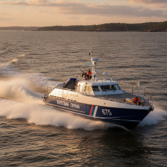 Ukrainian military strike Russian patrol boat and objects in Crimea and Donbass