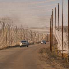 Anti-drone protection of roads by Cabinet