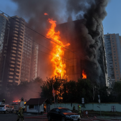 Odessa’s Center Struck Twice in Russian Assault: 10 Injured Including Rescuers