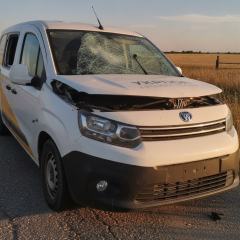 Russian Drone Strikes Mobile Ukrposhta Unit in Sumy Region, Employees Seriously Wounded