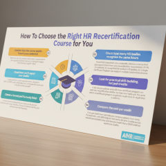 HR courses for requalification: getting credits
