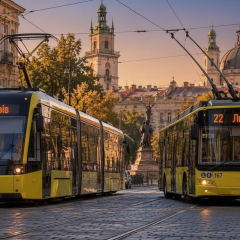 Lviv's electric transport operates autonomously for 7 hours
