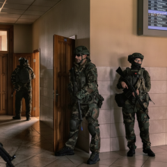 Defense preparation against military attack