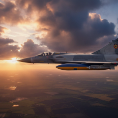Mirage 2000-5F збиває російську ракету S8000 «Бандероль»