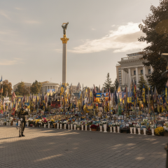 Zelensky and Merkel honor fallen Ukrainian soldiers