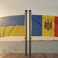 Снаряд біля пункту пропуску