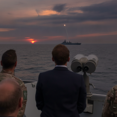 France launches ballistic missile M51.3