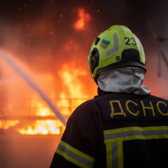 Масштабний повітряний удар по Олександрії