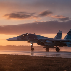 Attack on Su-34M planes at the airfield