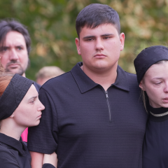 У Радушному попрощалися з п’ятьма дітьми родини Воронових