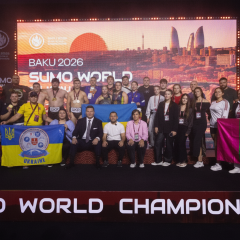 Ukrainian national team wins Sumo World Championship