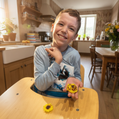 12-year-old boy from Poltava creates candles