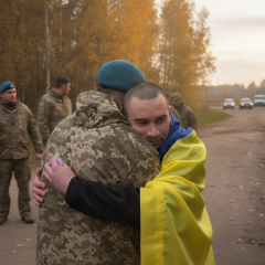 Ukrainians returned from Russian captivity