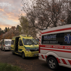 Five Ukrainians Medically Evacuated from Temporarily Occupied Areas, Including Injured Couple