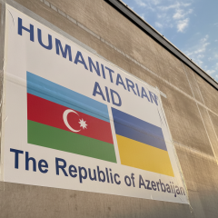 Азербайджан передал Украине оборудование для энергетики на сумму свыше 1,47 млн долларов для восстановления инфраструктуры