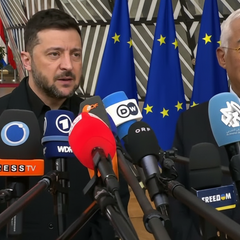 Zelensky at the summit in Brussels