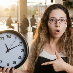 Change of clocks to winter time
