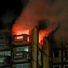 Пожар в доме для пожилых людей