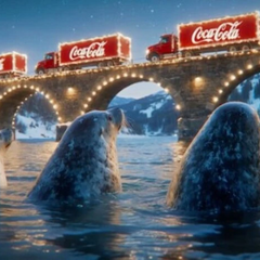 Рождественская реклама Coca-Cola с использованием ИИ