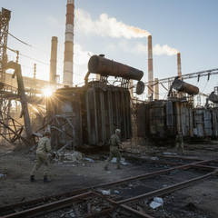 Red Cross - critical infrastructure of Ukraine