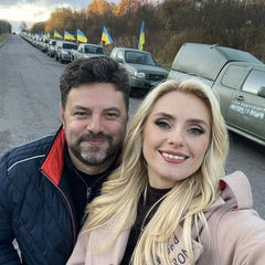 The singer delivers cars to the military