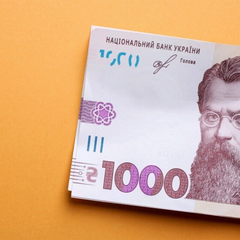Мешок с деньгами и паспорт