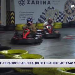 Ветераны на картинге-терапии в МВС