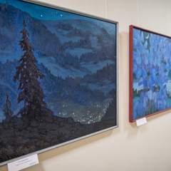 Выставка картин Василия Корчинского в Дипломатической академии