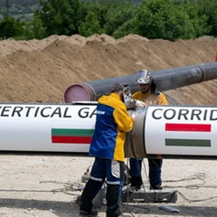 Поставка газа из Греции в Украину