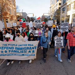 Detention of migrants in the US