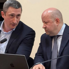 Прокурори та екс-віце-прем'єр Чернишов на прес-конференції