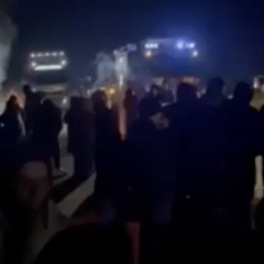 Протест місцевих жителів проти карантину