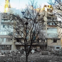 Ракета Х-101 наближається до будинку в Тернополі