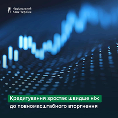 Швидке зростання кредитування в корпоративному та роздрібному сегментах