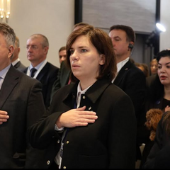 Протести проти російських дій на конференції