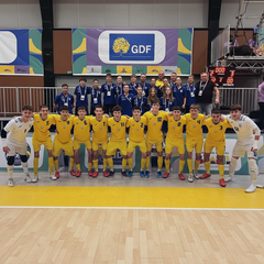 The Ukrainian team won silver in Brazil