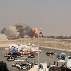 Indian fighter jet crashes at airshow