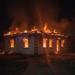 Пожежа на Черкащині: четверо дітей загинули