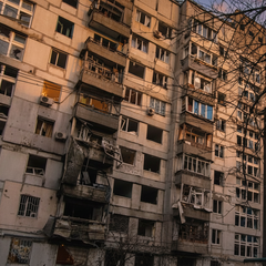 Последствия ночной атаки в Днепре