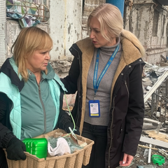 Допомога постраждалим від атаки у Дніпрі