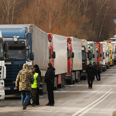 Новые правила для грузовиков на границах Украины