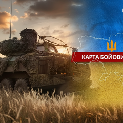 Карта бойових дій в Україні
