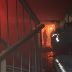 Пожежі в Херсоні: рятувальники у дії