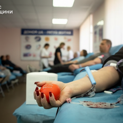 Одеські рятувальники дарують кров на робочому місці