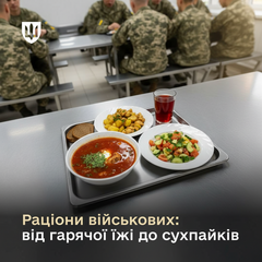 Меню на 360 страв для ЗСУ