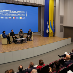 Коаліція укриттів для України: флаги країн