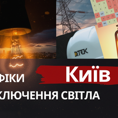 Графики отключения электроэнергии в Киеве